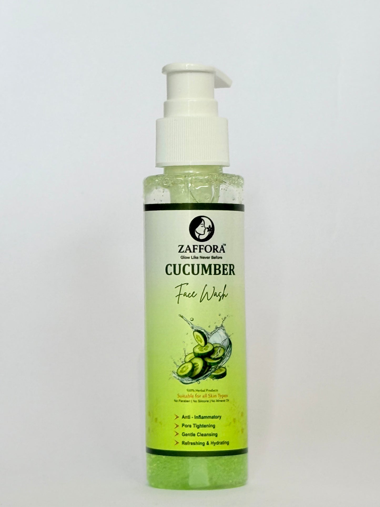 ZAFFORA CUCUMBER FACE-WASH