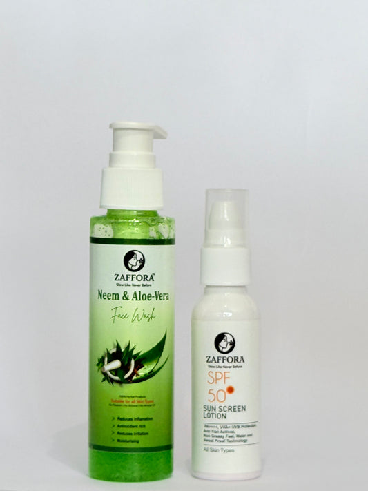 Zaffora Neem & aloe-vera & sun screen
