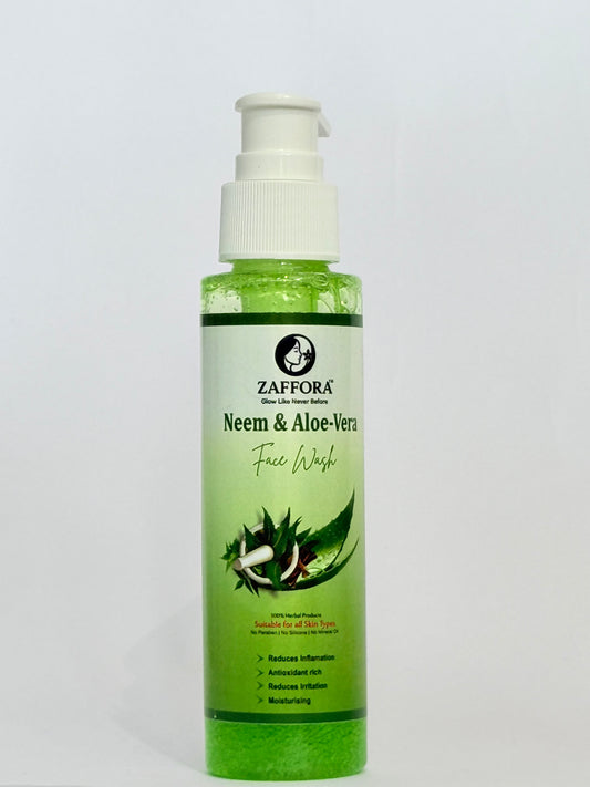 ZAFFORA Herbal Aloe-Vera Facewash