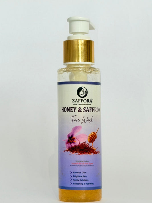 ZAFFORA HONEY & SAFFRON FACE WASH